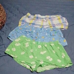 Lot Of 3 Joyspun Women's Plus Size Boxer Shorts Size 2X